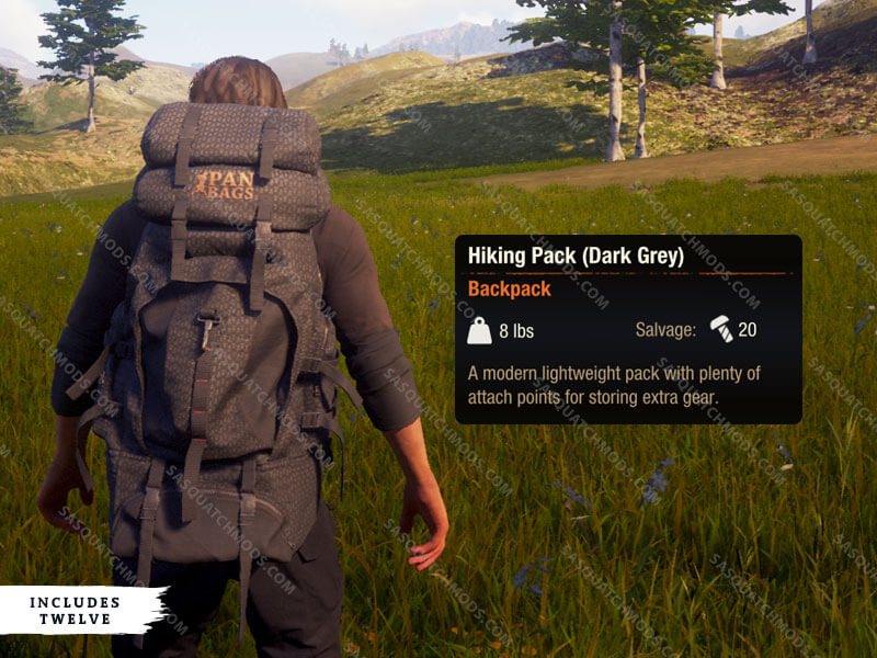 state of decay 2 hiking pack Dark Grey