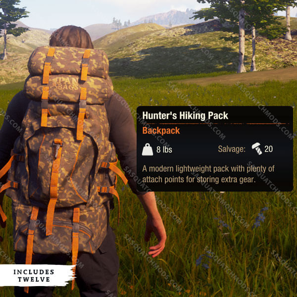 state of decay 2 Hunter's Hiking Pack