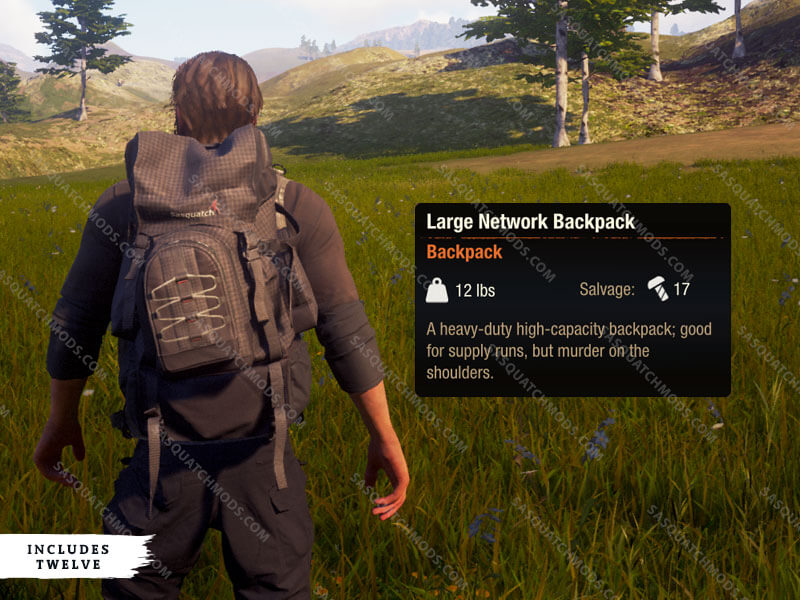 state of decay 2 Large Network Backpack