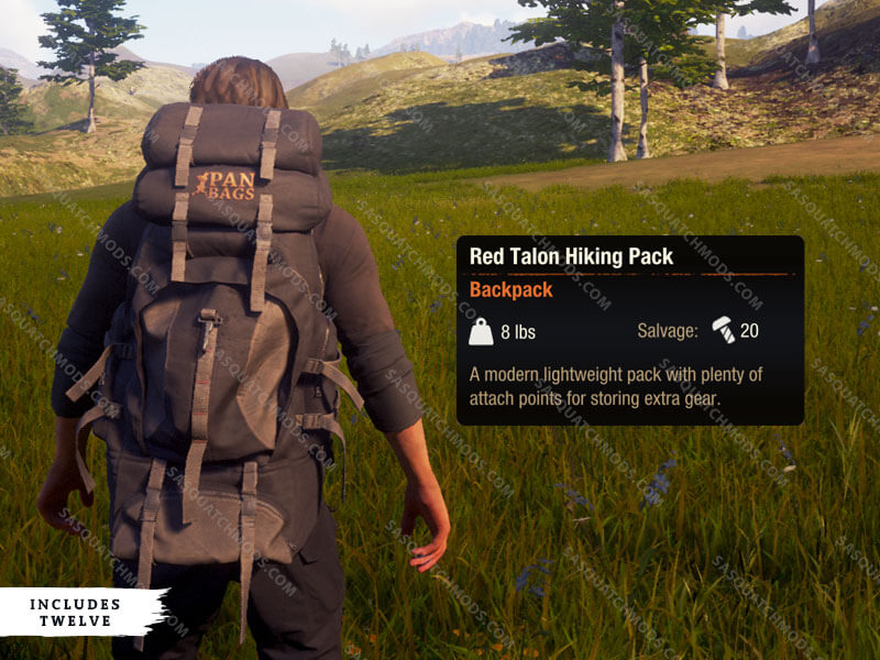 state of decay 2 red talon hiking pack