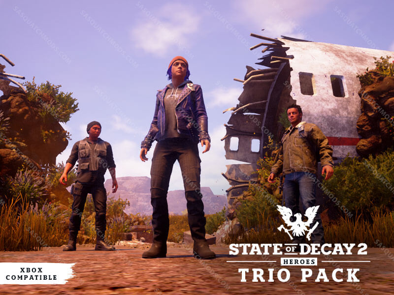 state of decay 2 trio pack