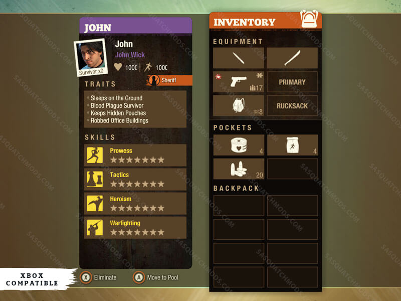 state of decay 2 john wick