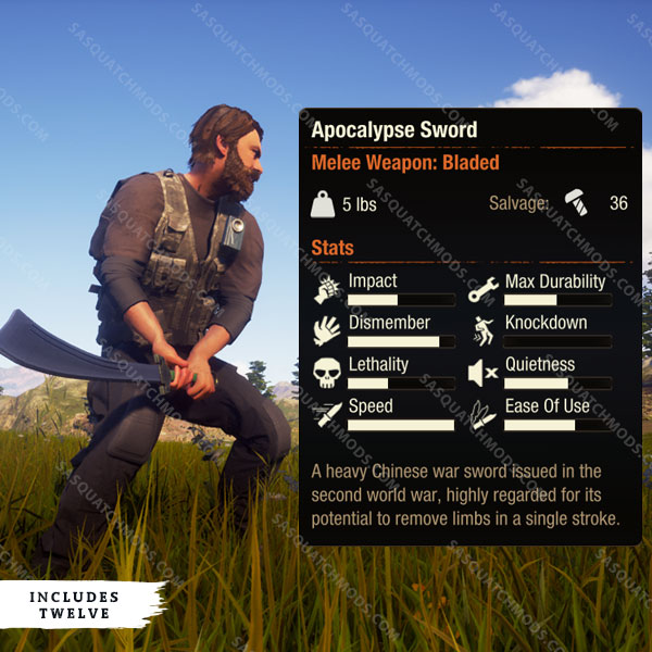 state of decay 2 apocalypse sword