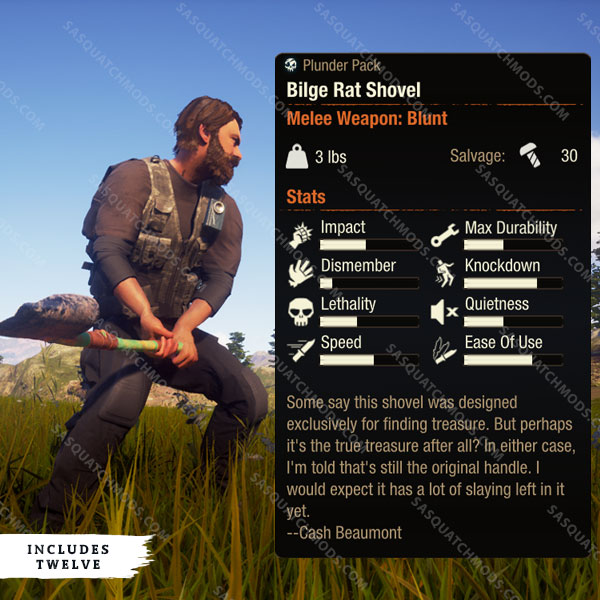 state of decay 2 bilge rat shovel