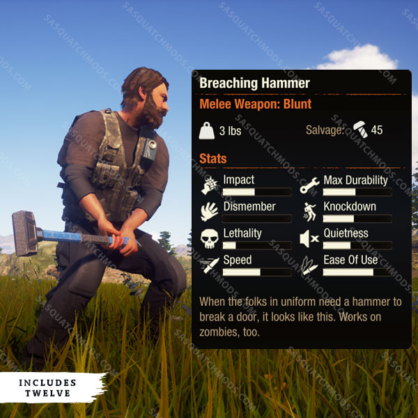 state of decay 2 Breaching Hammer