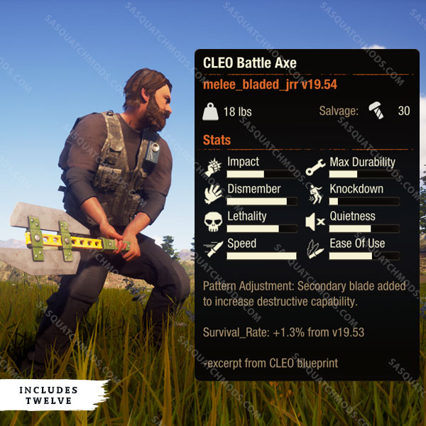 state of decay 2 cleo battle axe