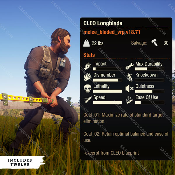 state of decay 2 cleo longblade