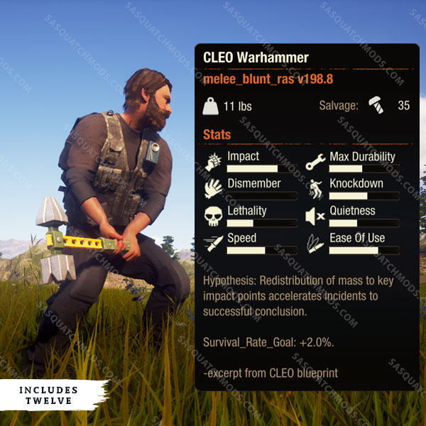 state of decay 2 cleo warhammer