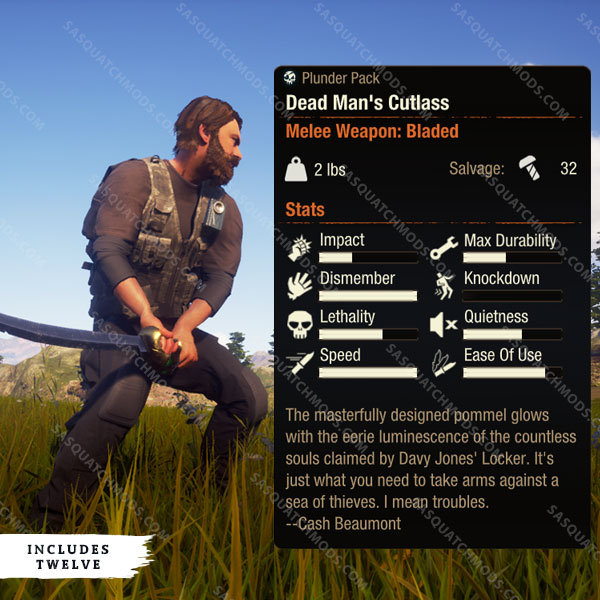 state of decay 2 dead mans cutlass