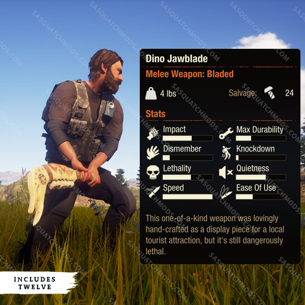 state of decay 2 Dino Jawblade