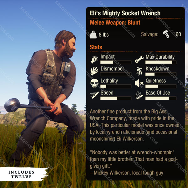 state of decay 2 Eli’s Mighty Socket Wrench