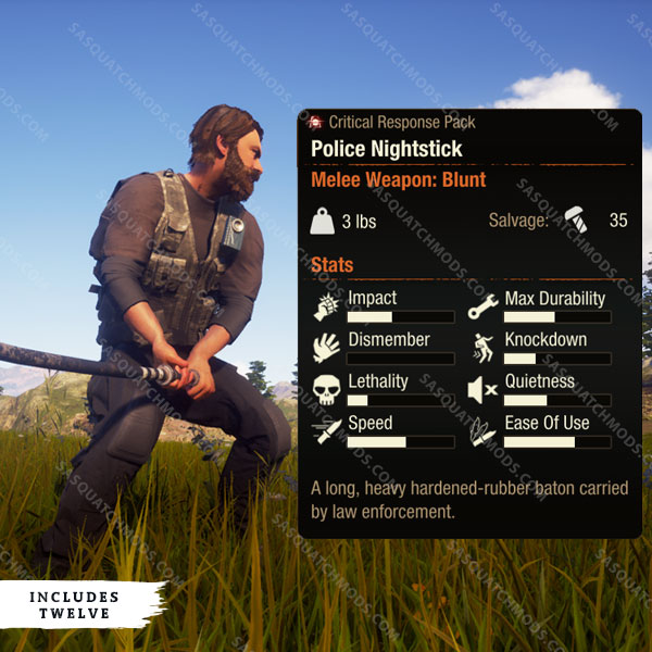 state of decay 2 Police Nightstick