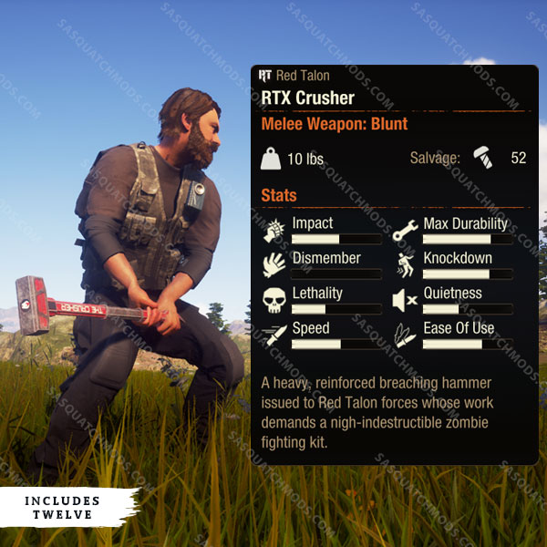 state of decay 2 rtx crusher