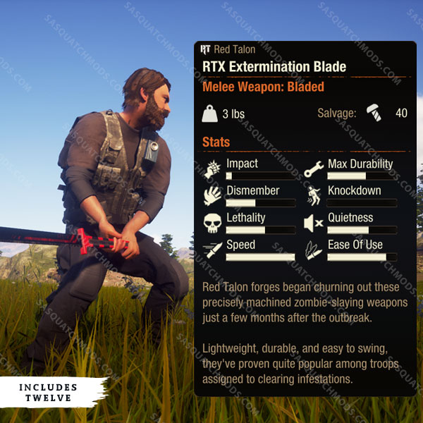 state of decay 2 rtx extermination blade