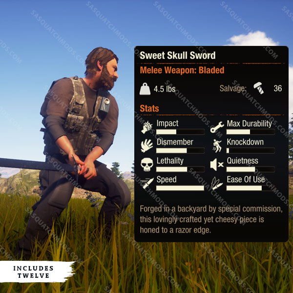 state of decay 2 sweet skull sword