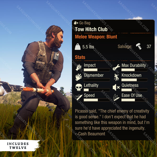 state of decay 2 tow hitch club