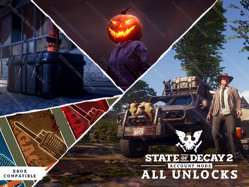 state of decay 2 account unlocks