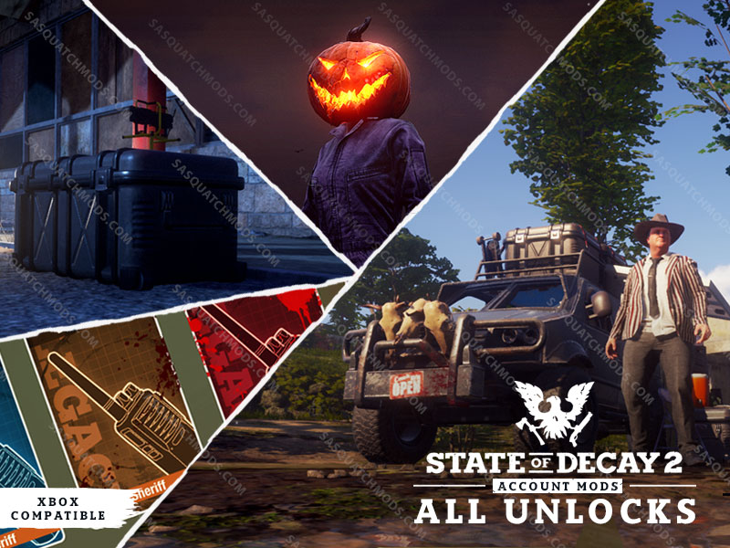 state of decay 2 account unlocks