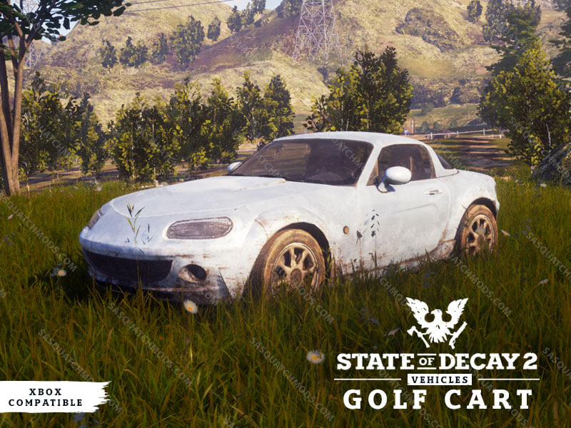 state of decay 2 golf cart