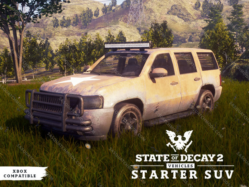 state of decay 2 starter vehicle