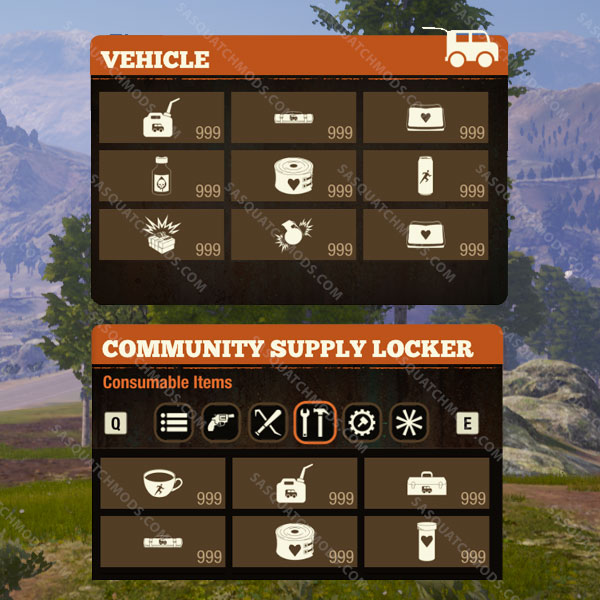 999 Stacks of Items at State of Decay 2 - Nexus mods and community