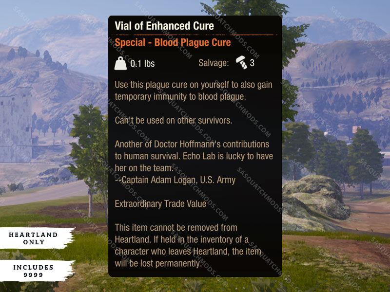 state of decay 2 vial of enhanced cure