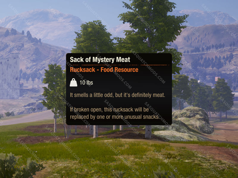 state of decay 2 sacks of mystery meat