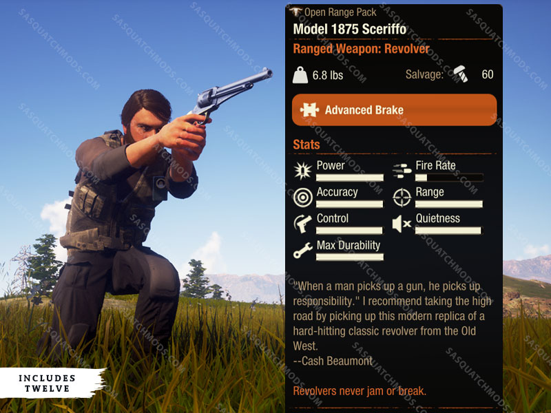 state of decay 2 model 1875 sceriffo