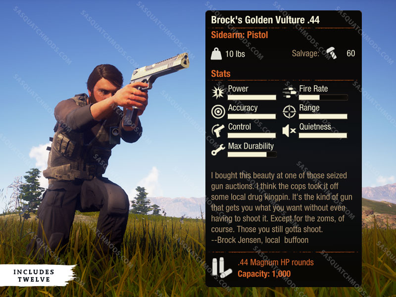 state of decay 2 Brock's Golden Vulture