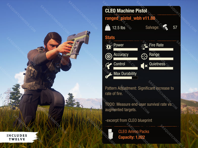 state of decay 2 cleo machine pistol