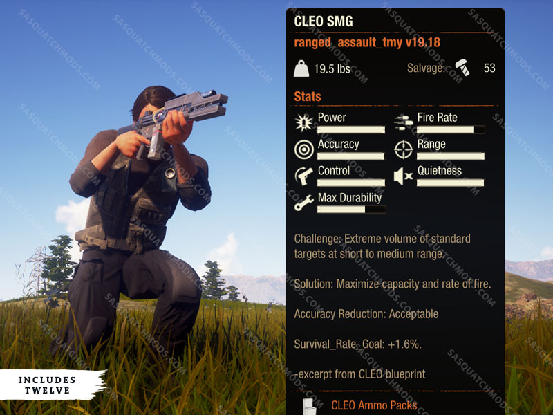 state of decay 2 cleo smg