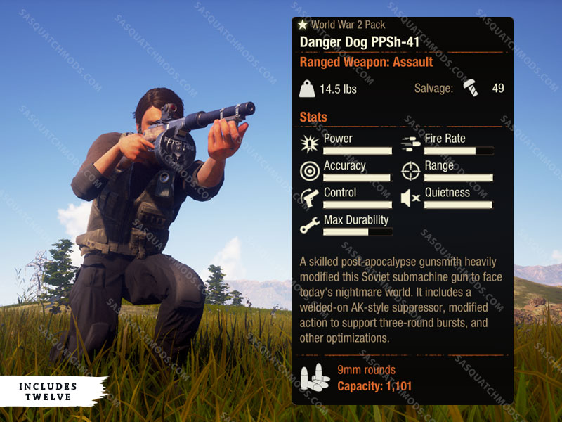 state of decay 2 danger dog ppsh-41