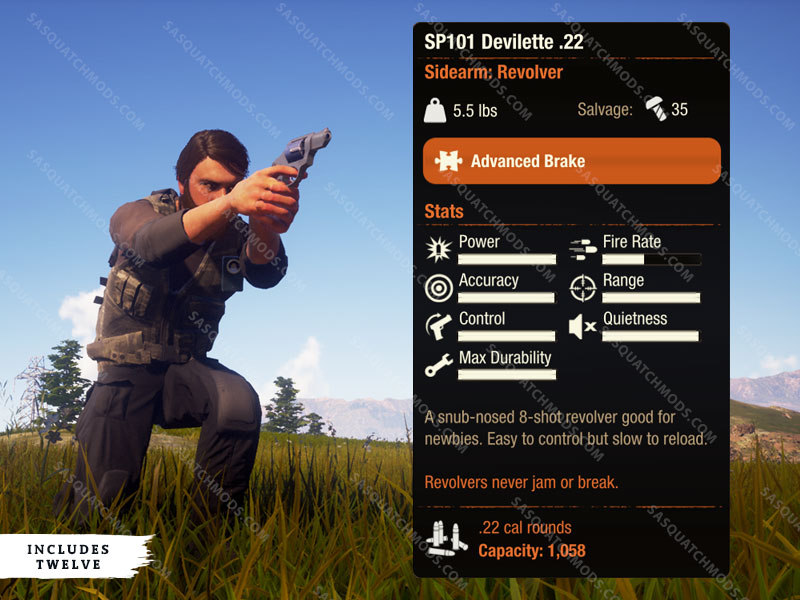 state of decay 2 SP101 Devilette .22