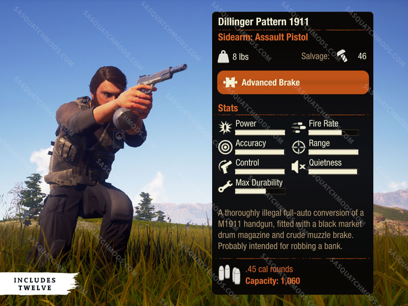 state of decay 2 dillinger pattern 1911