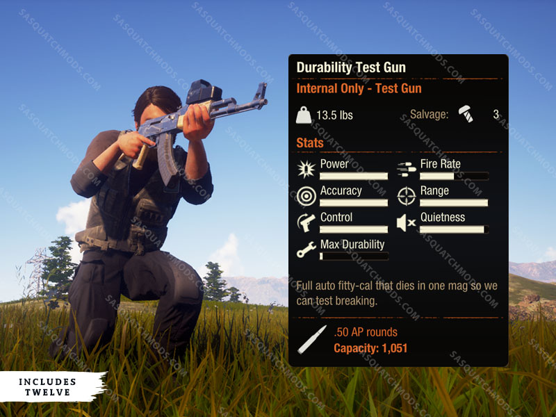 state of decay 2 durability test gun