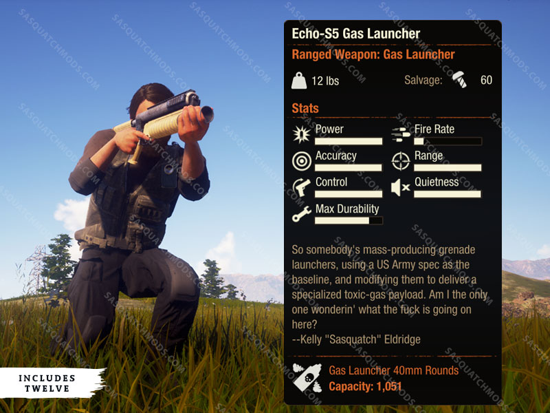 state of decay 2 echo s5 gas launcher