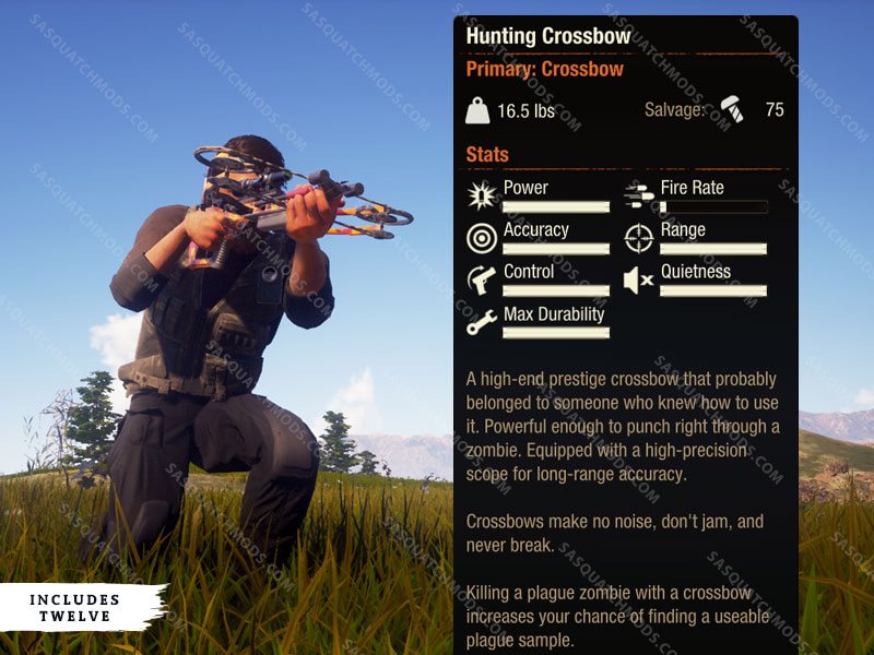 state of decay 2 hunting crossbow