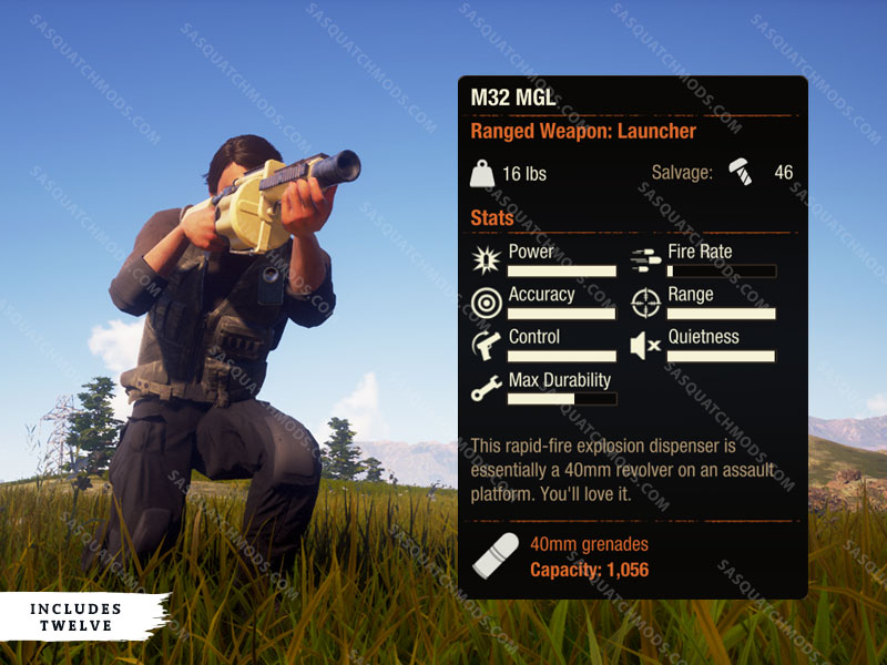 state of decay 2 m32 mgl launcher