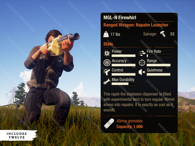 state of decay 2 mgl-n firewhirl
