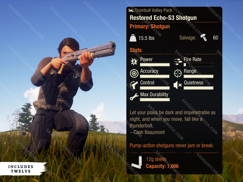 state of decay 2 restored echo-s3 shotgun