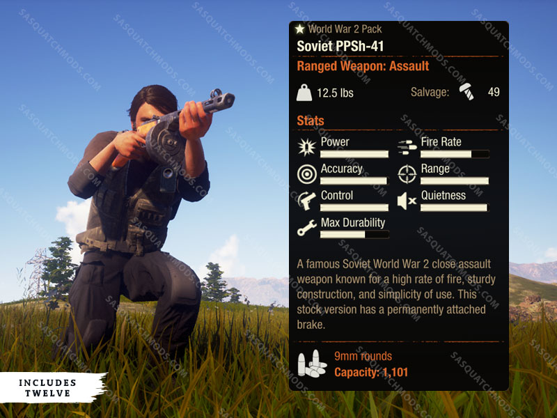 state of decay 2 soviet ppsh-41