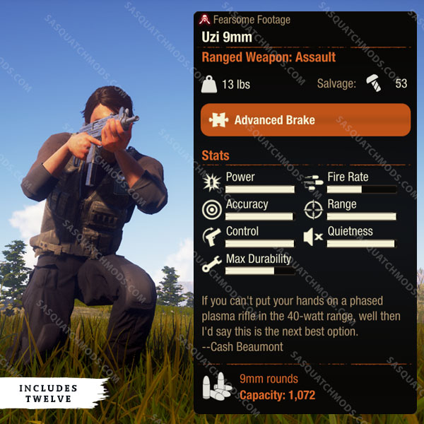 state of decay 2 Uzi 9mm