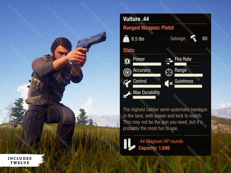 state of decay 2 vulture .44