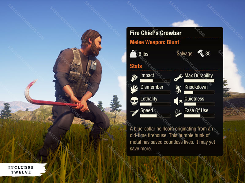 state of decay 2 Fire Chief's Crowbar