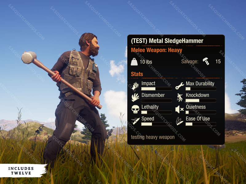 state of decay 2 metal sledgehammer