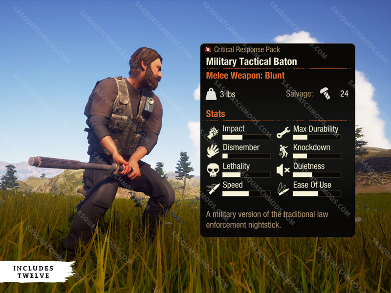 state of decay 2 military tactical baton