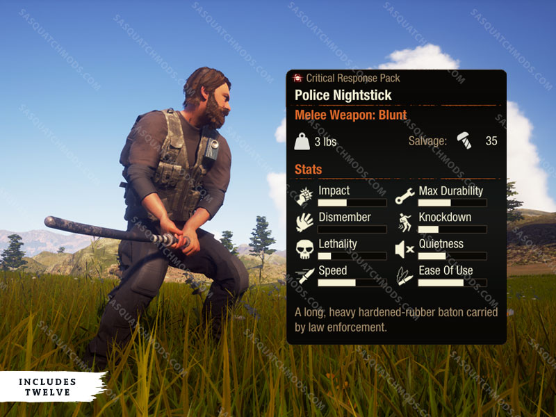 state of decay 2 police nightstick