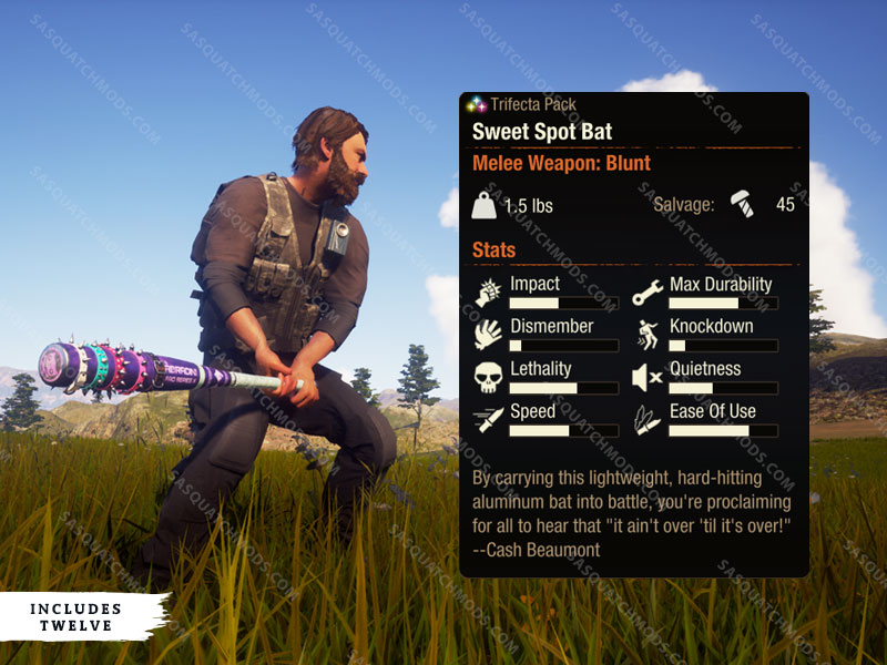 state of decay 2 sweet spot bat