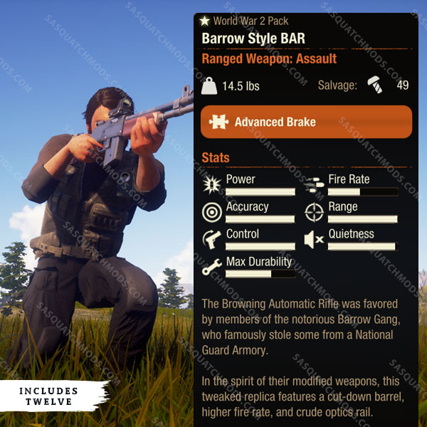 state of decay 2 barrow style bar