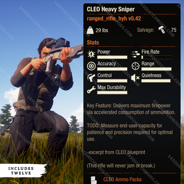 state of decay 2 cleo heavy sniper